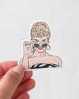 Retro Doll Sticker