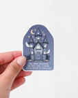 Haunted House Sticker