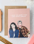 Luke Loves Lorelai Card