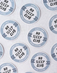 No Sleep Club Sticker