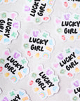 Lucky Girl Sticker