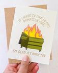 Dumpster Fire Card