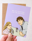 Jim & Pam Card