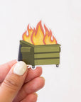 Dumpster Fire Sticker