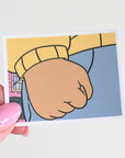 Arthur Fist Sticker