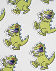 Retro Dino Sticker