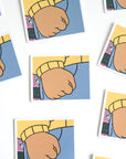 Arthur Fist Sticker