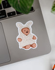 Cozy Robe Bear Jelly Sticker