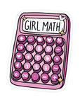 Girl Math Sticker