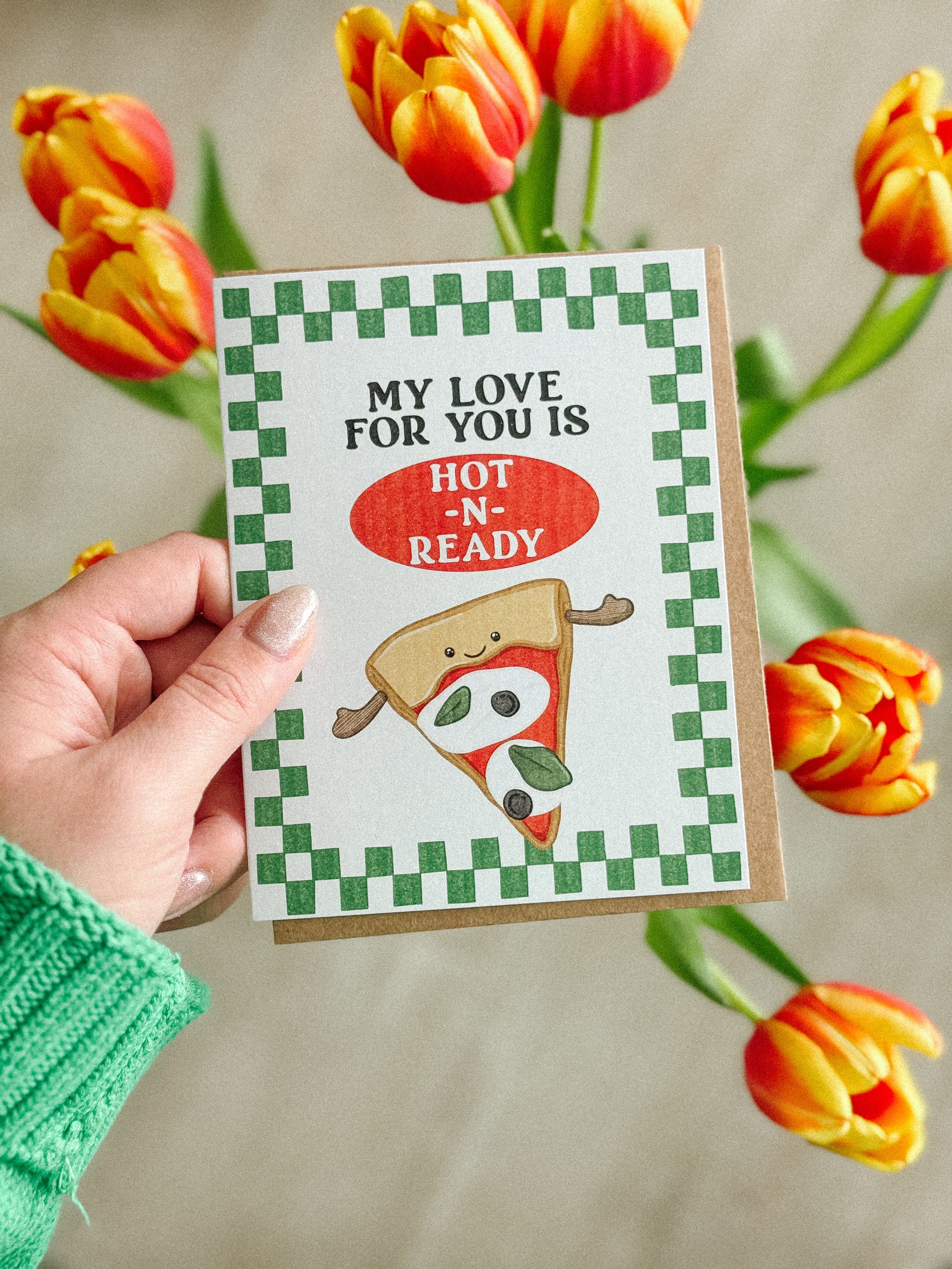 Hot N Ready Pizza Jelly Card