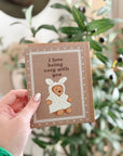 Cozy With You Bear Jelly Card