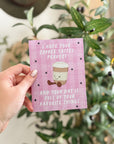 Perfect Latte Jelly Card