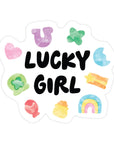 Lucky Girl Sticker