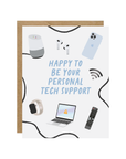 Personal Tech Support Card