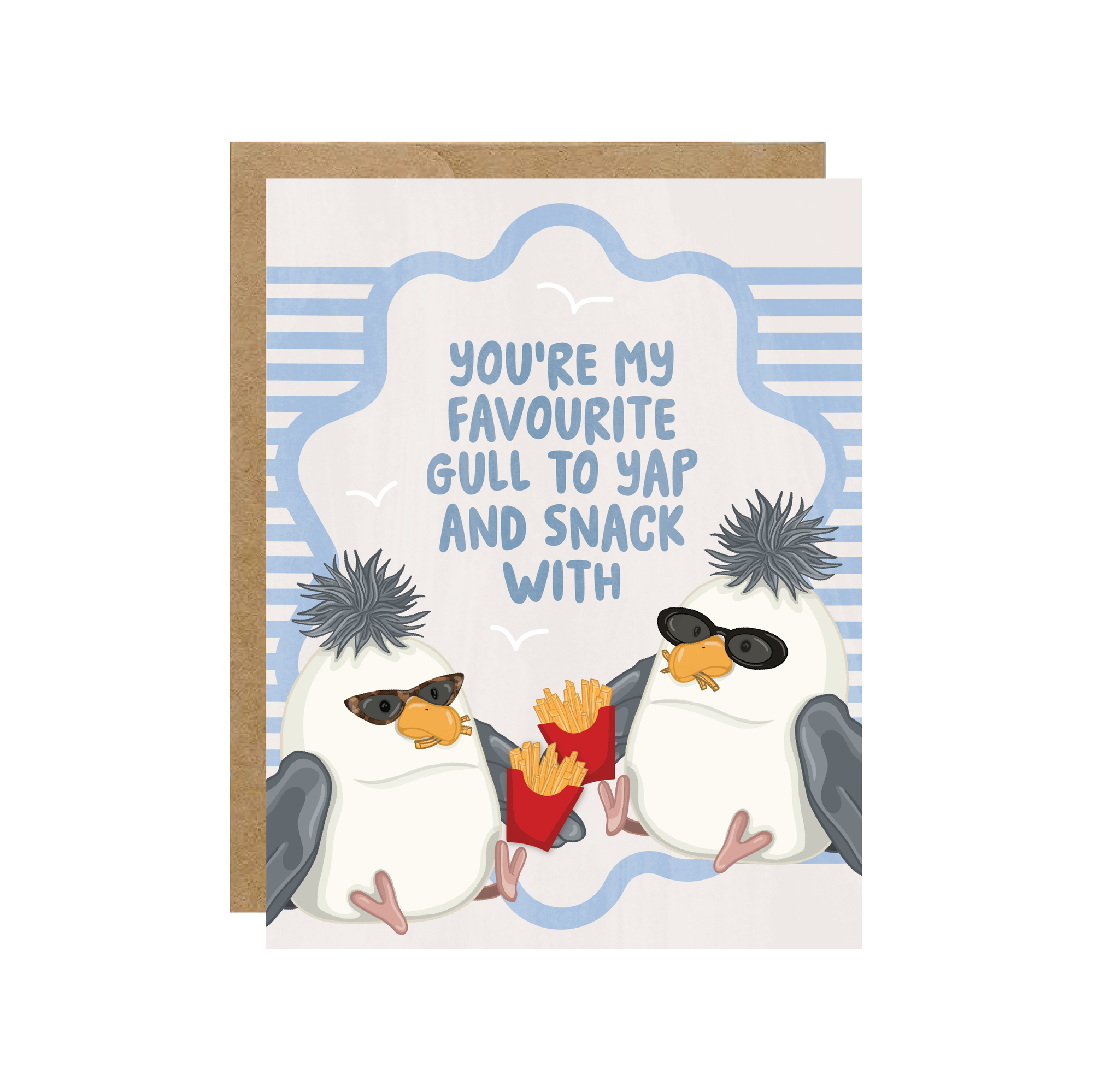 Favourite Gull Jelly Card