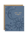 You Are Magic Sun & Moon Card