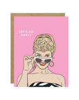 Let's Go Party Card