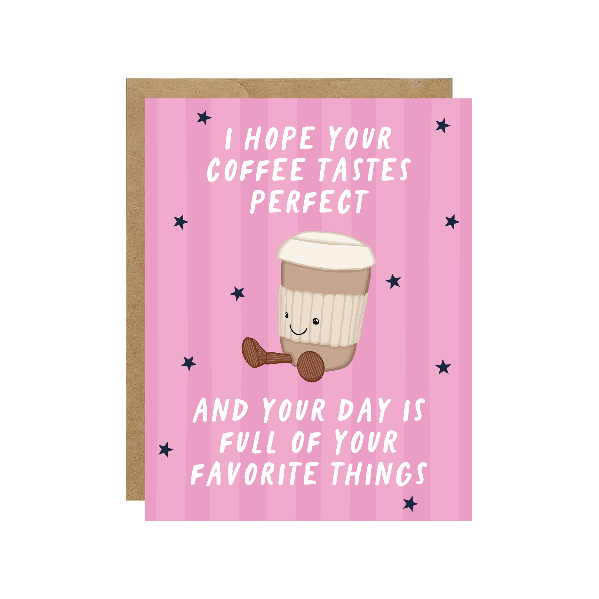 Perfect Latte Jelly Card